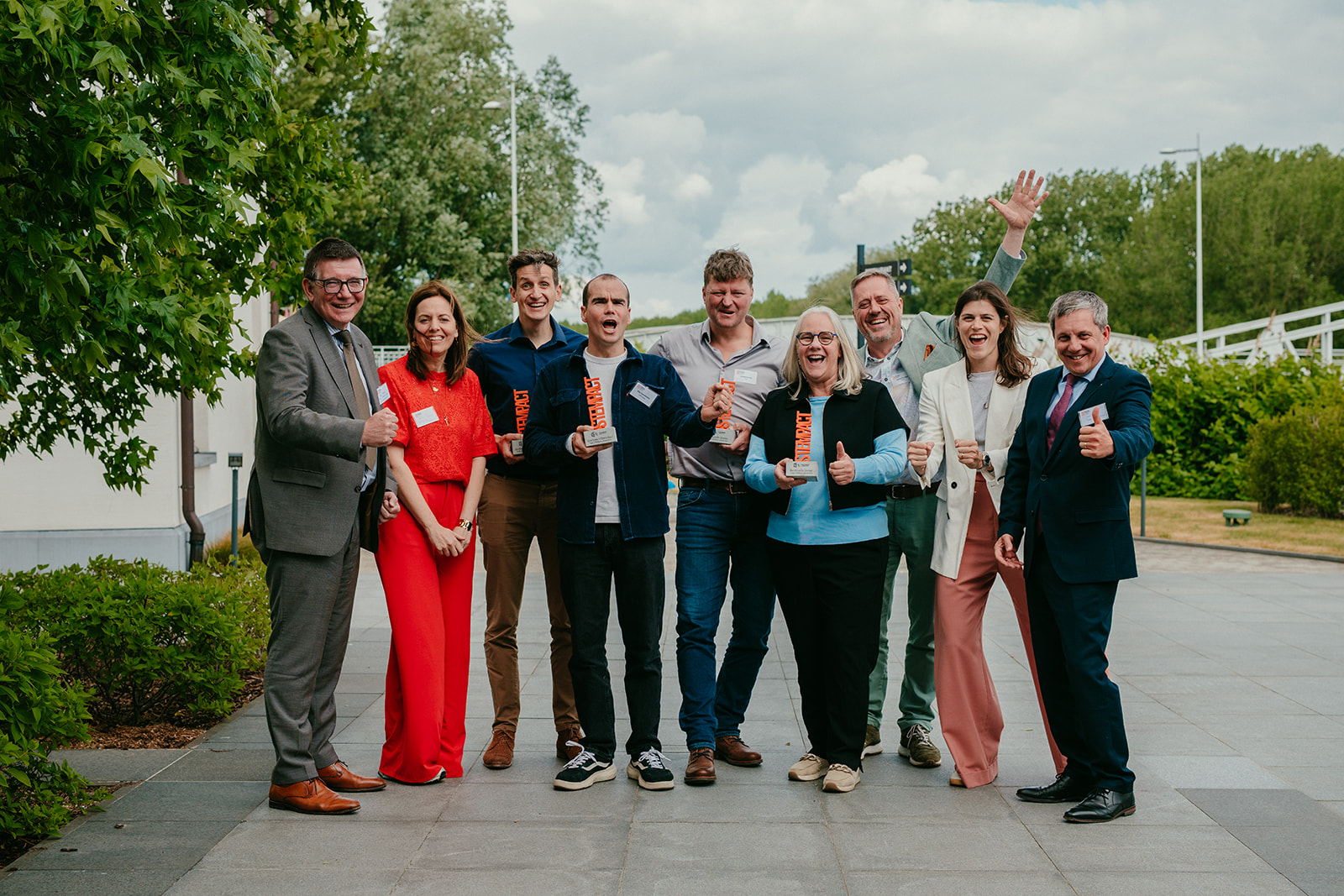De laureaten van de Voka STEMpact-awards 2025