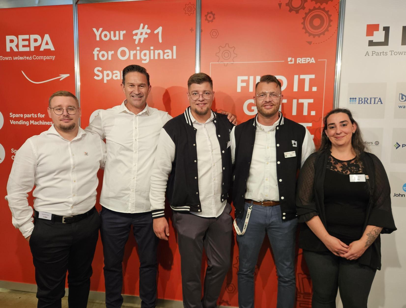 The Vending Team at Vendtra 2025 The Vending Team at Vendtra 2025