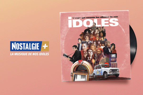 Nostalgie+ ouvre "IDOLES", une expo éphémère sur la musique des années 60 et 70