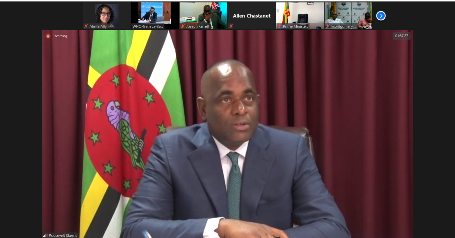 Chairman of the OECS Authority Hon. Roosevelt Skerrit,
Prime Minister of Dominica