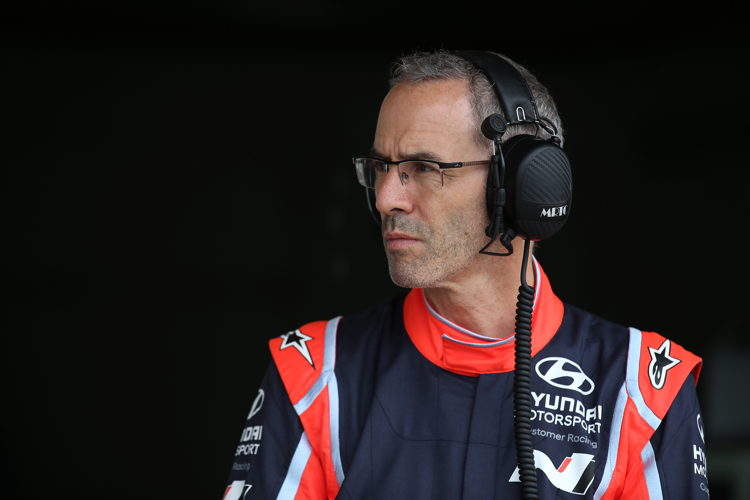 Alain Menu with Hyundai i30 N TCR