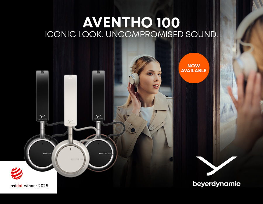 Ikonischer Look, kompromissloser Sound: Der AVENTHO 100 von beyerdynamic erweist sich als vielseitiger Begleiter für den Alltag