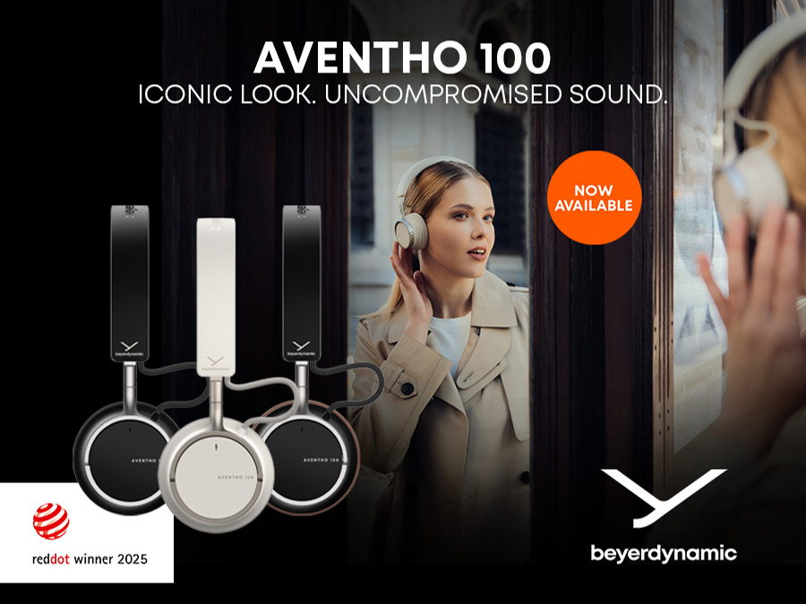 Ikonischer Look, kompromissloser Sound: Der AVENTHO 100 von beyerdynamic erweist sich als vielseitiger Begleiter für den Alltag