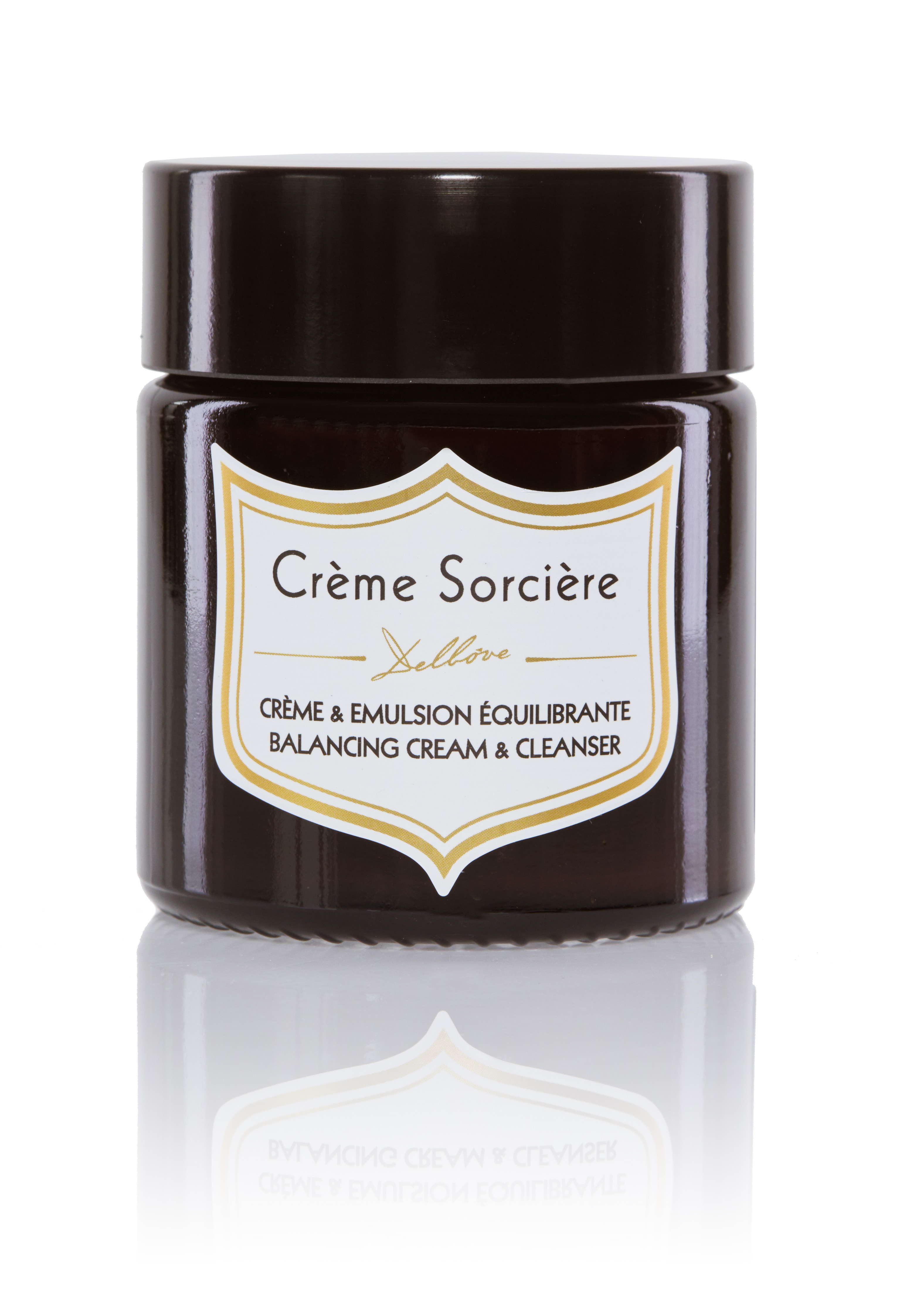 Delbôve Botanical Skincare - Crème Sorcière - Balancing cream & cleanser - 50ml ou 100ml - 55€ ou 79€ Delbôve Botanical Skincare - Crème Sorcière - Balancing cream & cleanser - 50ml ou 100ml - 55€ ou 79€