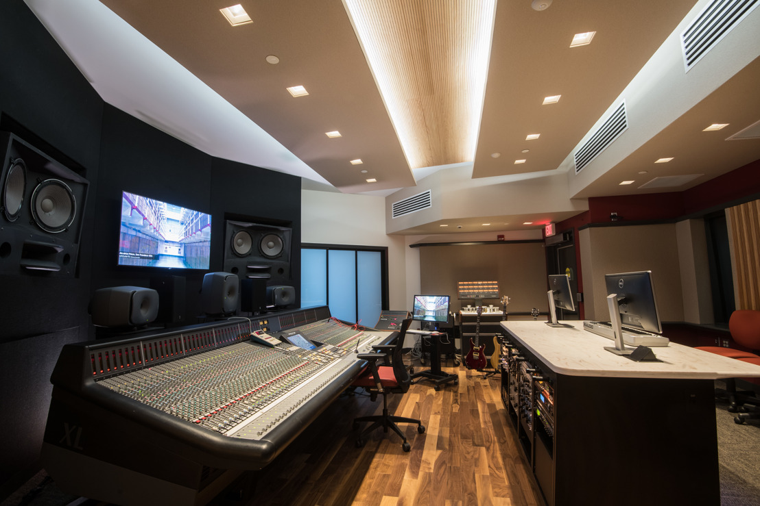 MONTGOMERY COUNTY COMMUNITY COLLEGE LAUNCHES NEW WSDG AUDIO TEACHING - CONTROL / MIXING ROOM
