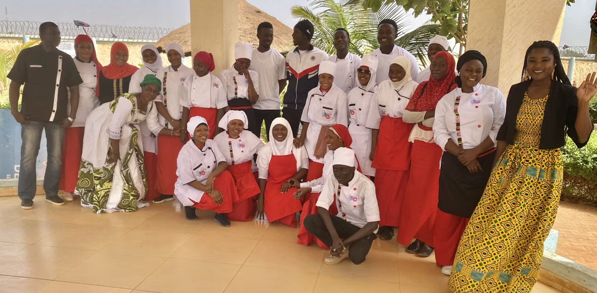 Visite de courtoisie de la coordinatrice Smart Food de l'ICRISAT à l'école IMATH, un partenaire de longue date de Smart Food au Niger.