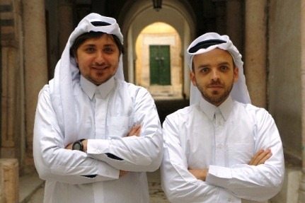 Majd en Senne klaar voor Arabische liefde