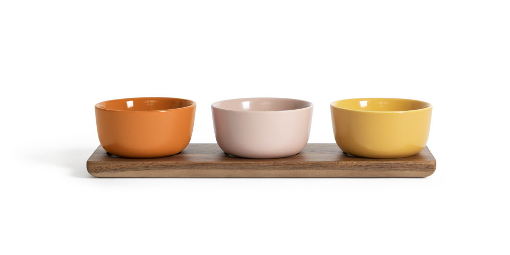 Habitat Global Nibble Bowls and Serve Board, £12