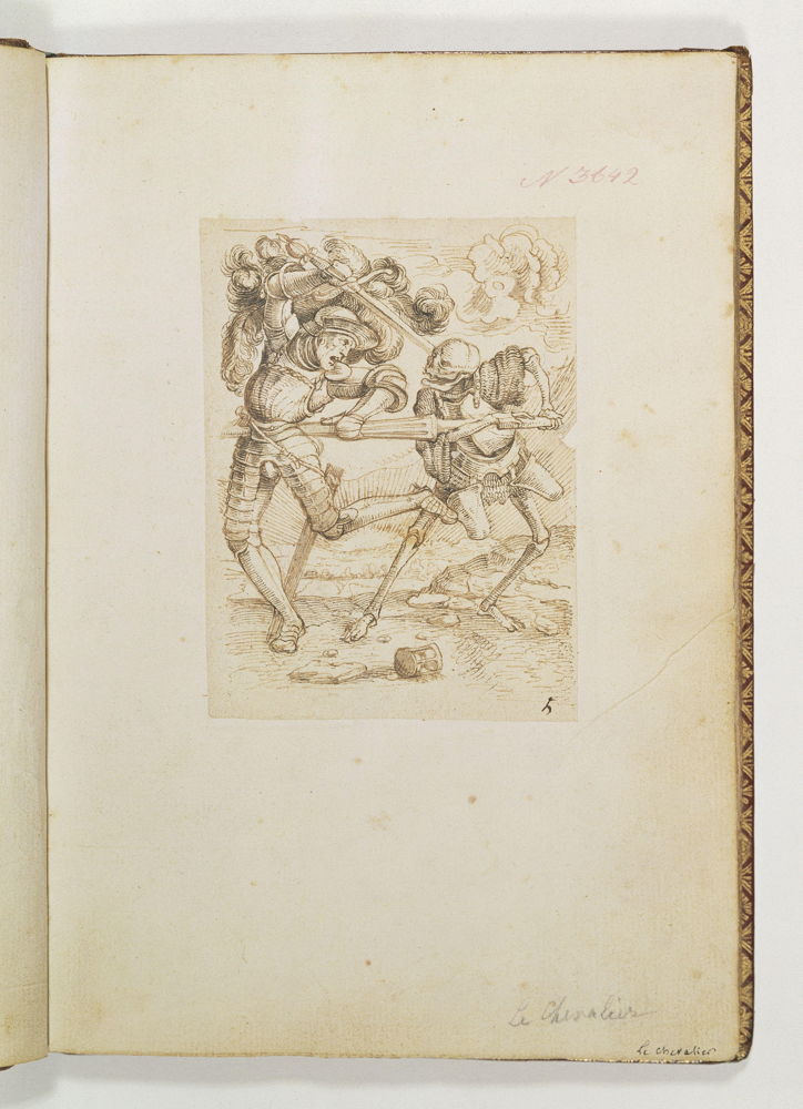 DE RIDDER EN DE DOOD Ca. 1590 Peter Paul Rubens naar Hans Holbein II

