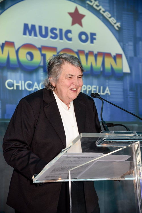 Terri Hemmert at Chicago Acapella in 2017 (photo credit: Chicago Acapella)