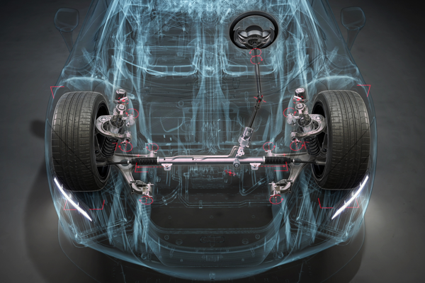 La suspensión inteligente Monroe® con tecnología CVSA2/Kinetic de Tenneco se integra en el McLaren 750S 