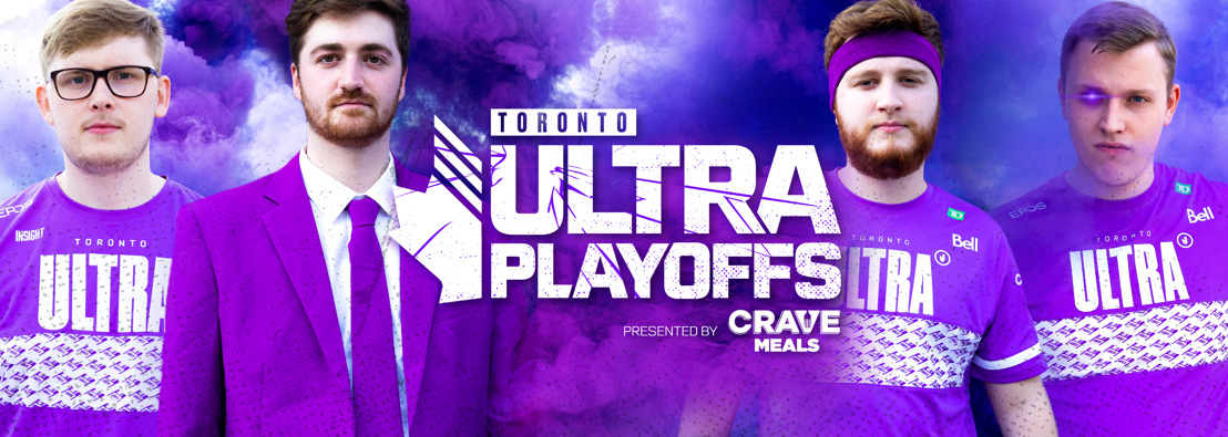 CRAVE MEALS DISHES UP FIRST-EVER PRESENTING PLAYOFF PARTNERSHIP FOR TORONTO ULTRA