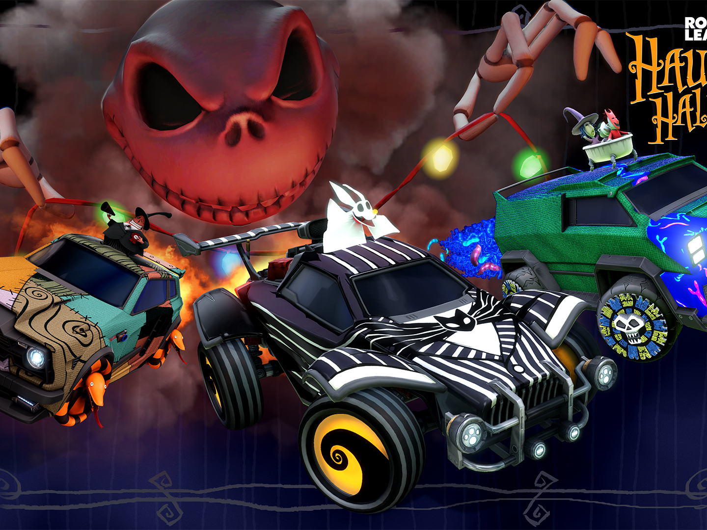 EL EXTRAÑO MUNDO DE JACK DE DISNEY Y TIM BURTON LLEGA A ROCKET LEAGUE® PARA HAUNTED HALLOWS
