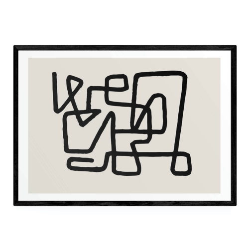 Habitat EEP In House Knot Framed Print - A1, £120