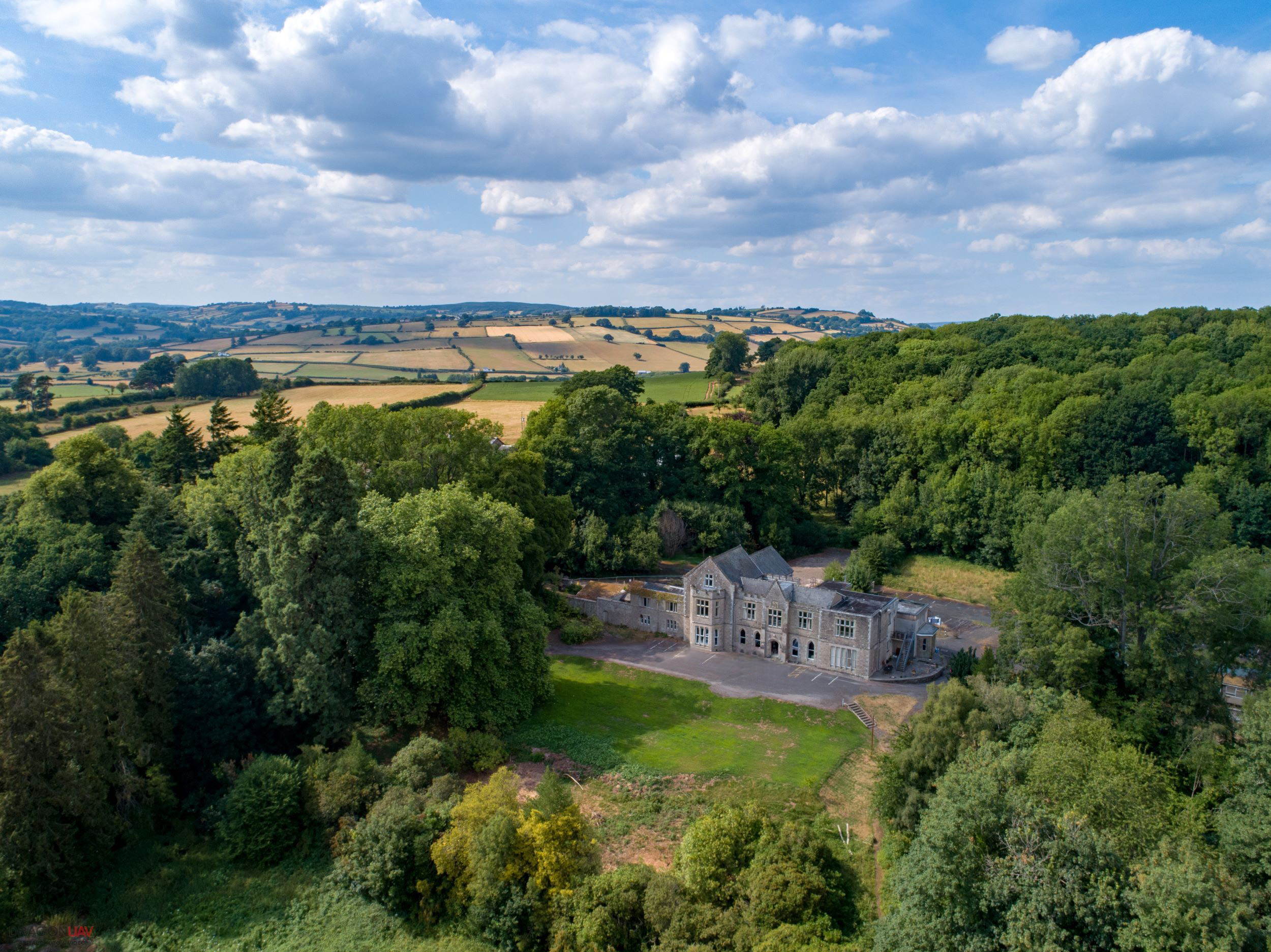 Bronllys Hall, Powys, Wales