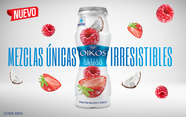 OIKOS® presenta su yoghurt estilo griego, ahora en formato bebible