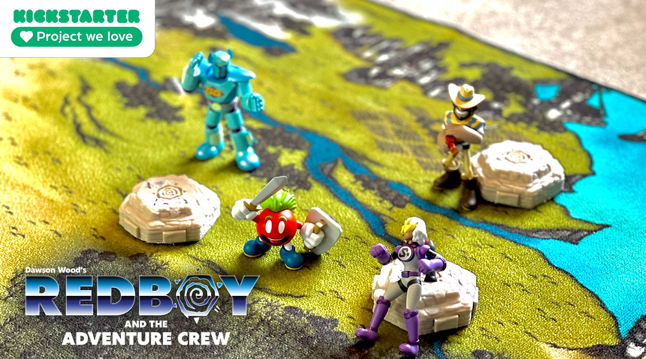Herontdek speelplezier met Redboy and the Adventure Crew - Nu live op Kickstarter!
