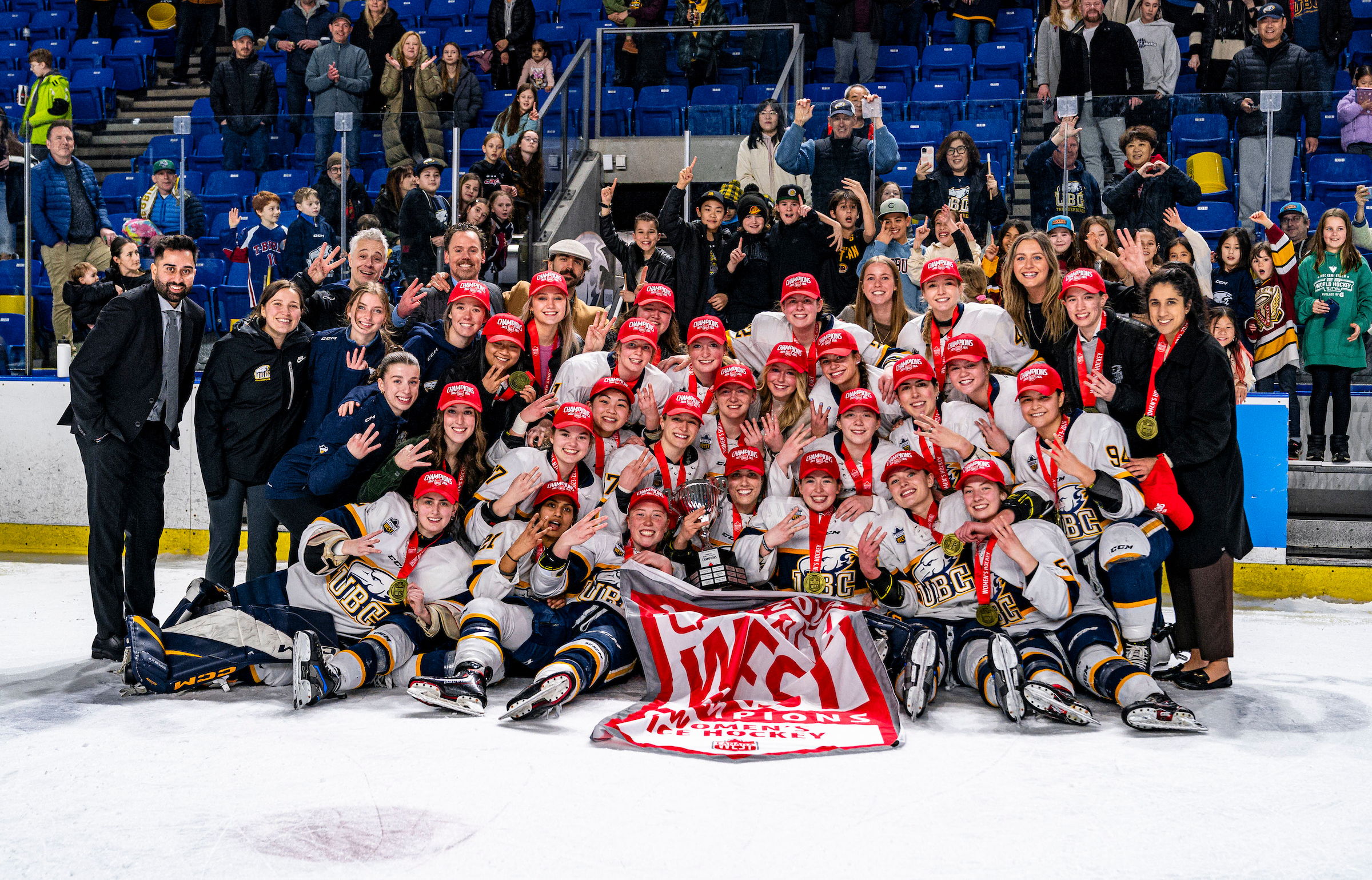 UBC defeated Alberta to claim the 2024 CW title. Photo by Jacob Mallari.