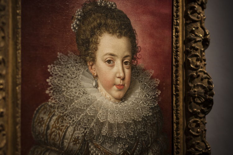 Portret van Elisabeth van Frankrijk
Frans Pourbus de Jonge
(c) foto Ans Brys