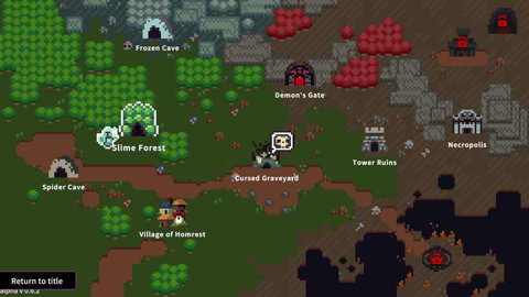 Pantalla de Delve Survivors que muestra el mapa de una mazmorra con zonas por explorar