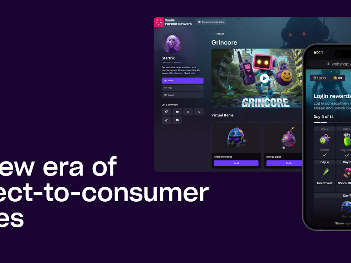 MOBILE DEVELOPERS ENTER A NEW ERA OF PLATFORM FREEDOM WITH THE LATEST UPDATES TO XSOLLA WEB SHOP AND BUY BUTTON