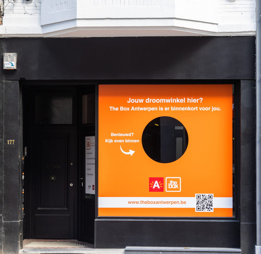 Pand The Box Antwerpen in de Kloosterstraat © kiggen/keen