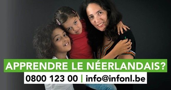 Facebookadvertenties leiden anderstaligen naar webpagina met info over taallessen Nederlands in hun gemeente.