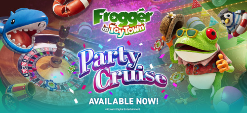 Frogger in Toy Town : la mise à jour « Party Cruise » est désormais disponible