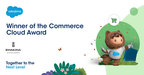 Emakina wins Salesforce Partner Commerce Cloud Award