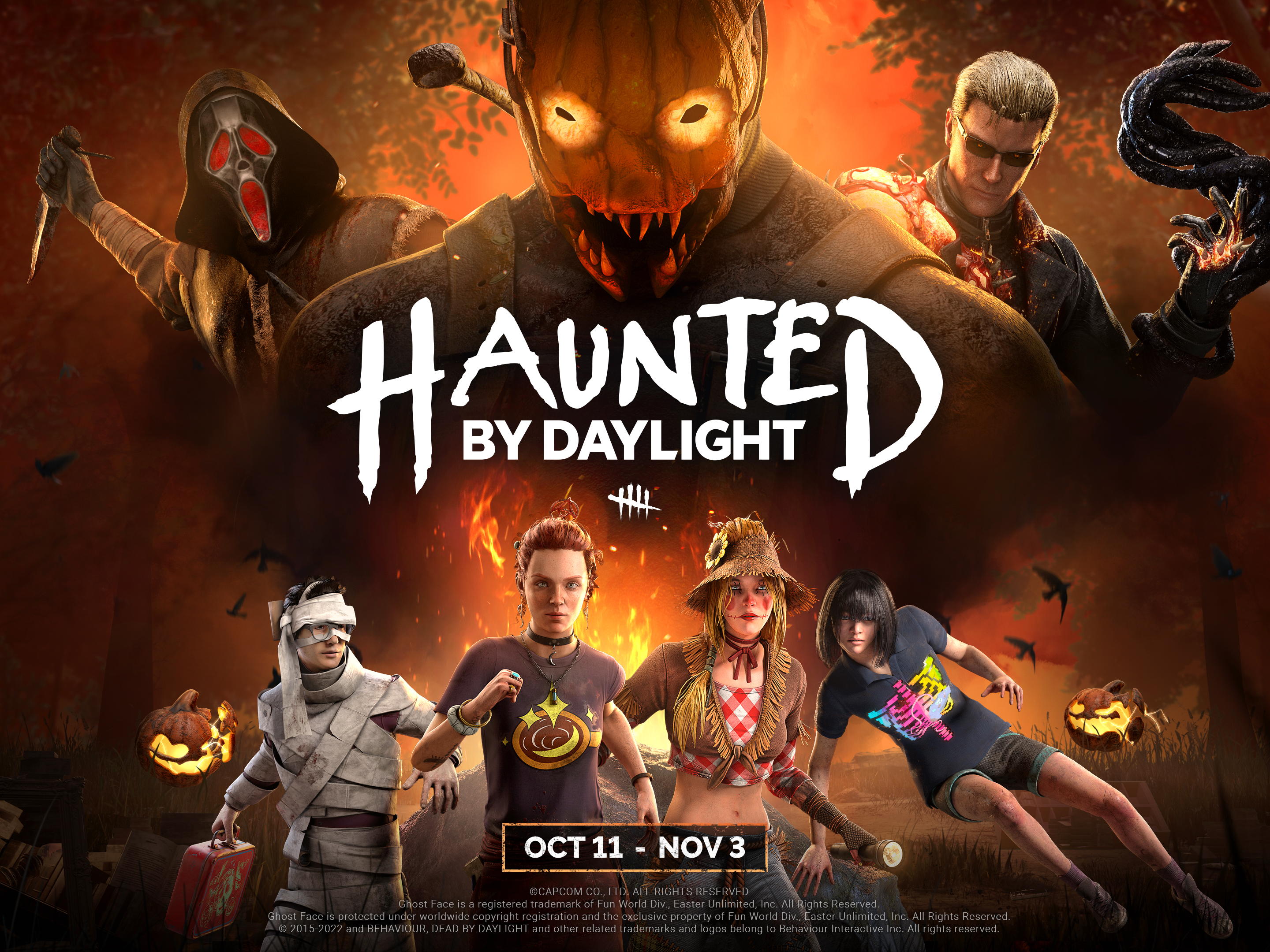 Dead by Daylight™ Kicks Off its Halloween Celebrations with Haunted by Daylight