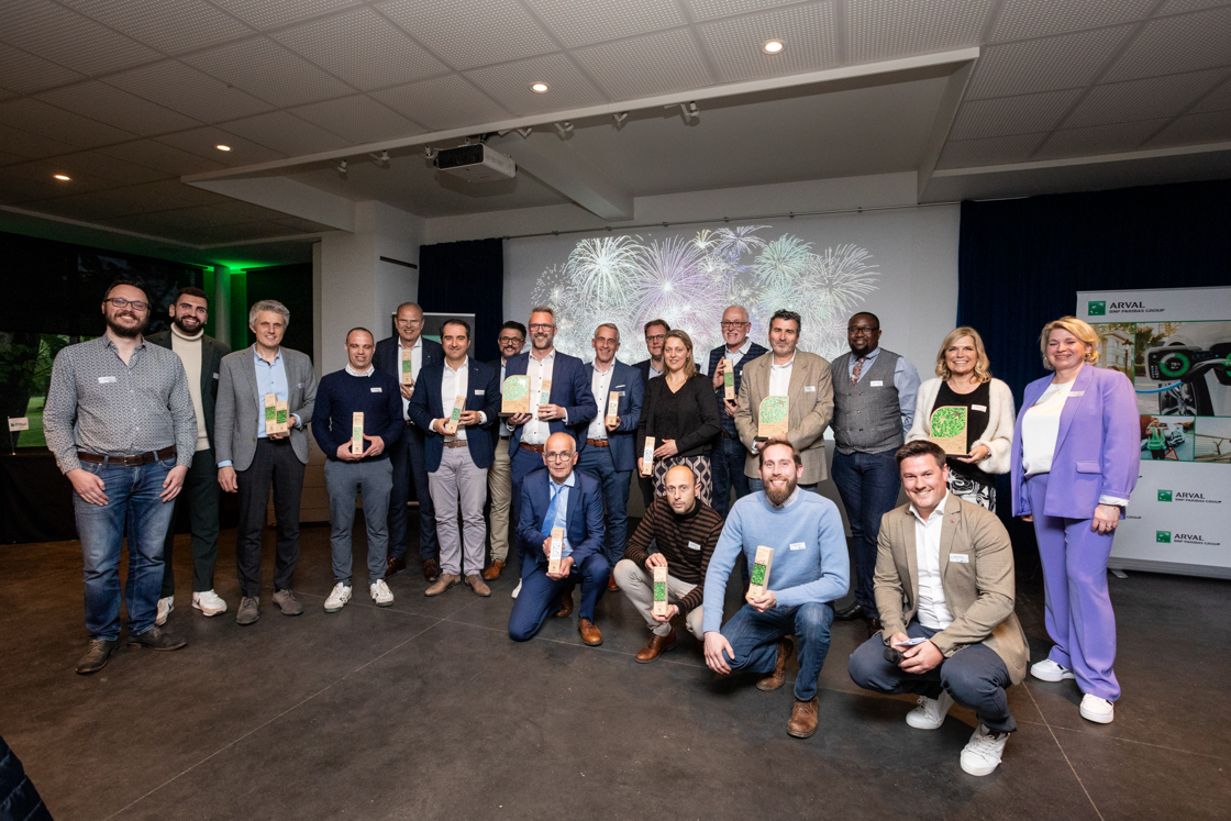 Arval Belgique récompense 14 partenaires pour leur qualité et leur coopération ainsi que la satisfaction de leurs clients lors de la 7ème édition des 'Arval Awards'