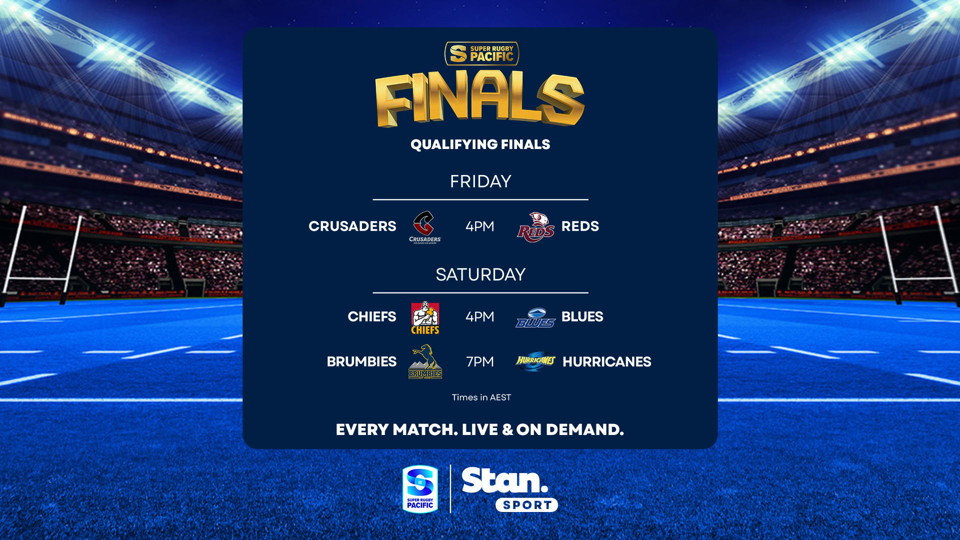 This week on Stan Sport (5 June 2025)