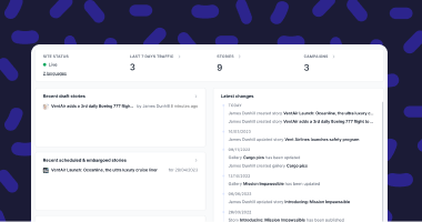 Help: The new Site activity dashboard, revamped Contact preview & more