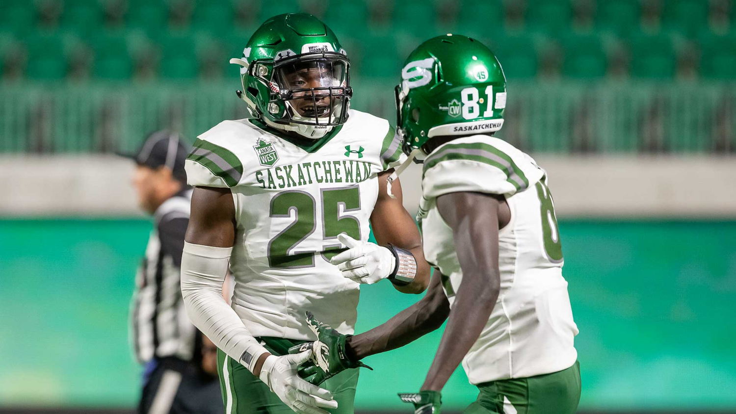 No. 14  - Nelson Lokombo (University of Saskatchewan Athletics)