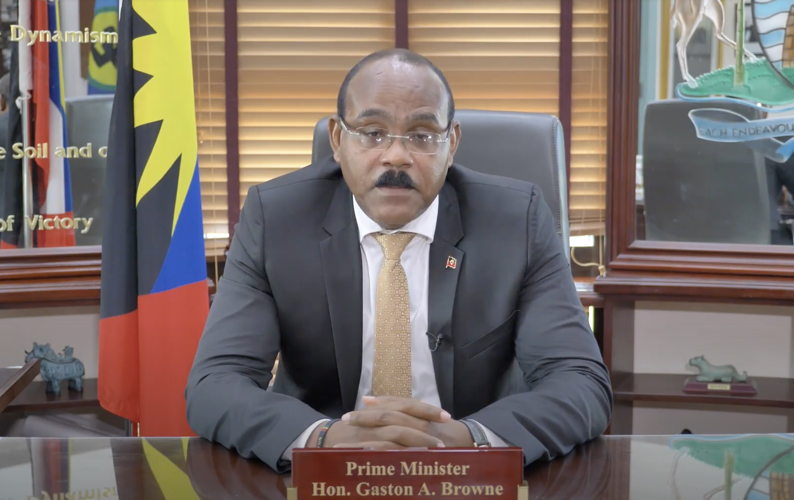 Address by Prime Minister of Antigua and Barbuda, Honourable Gaston Browne.