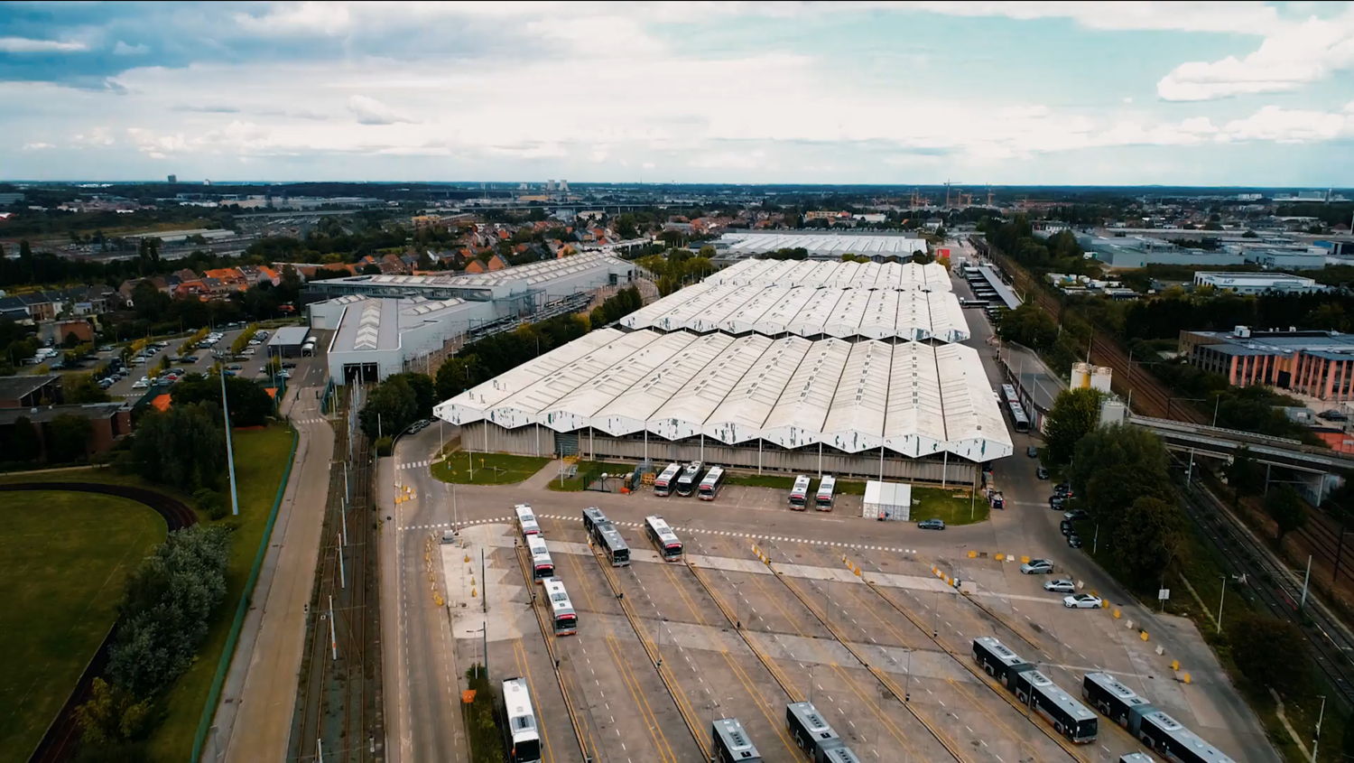 © MIVB De remise in Haren