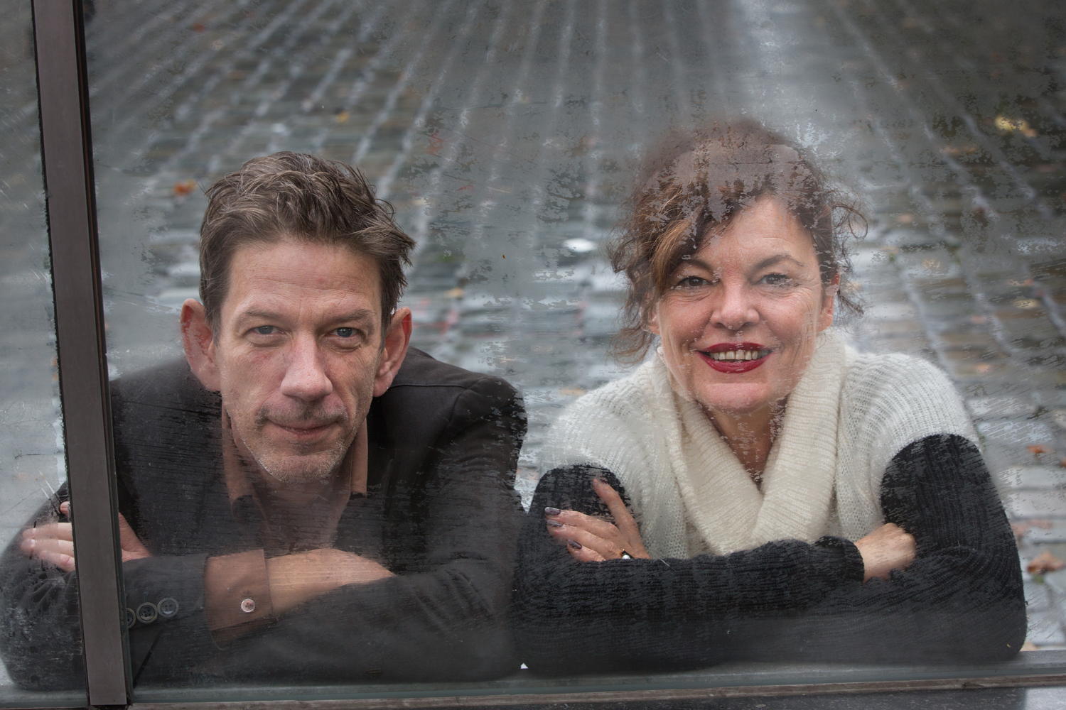 Chris Dusauchoit en Hilde Van Mieghem (c) VRT