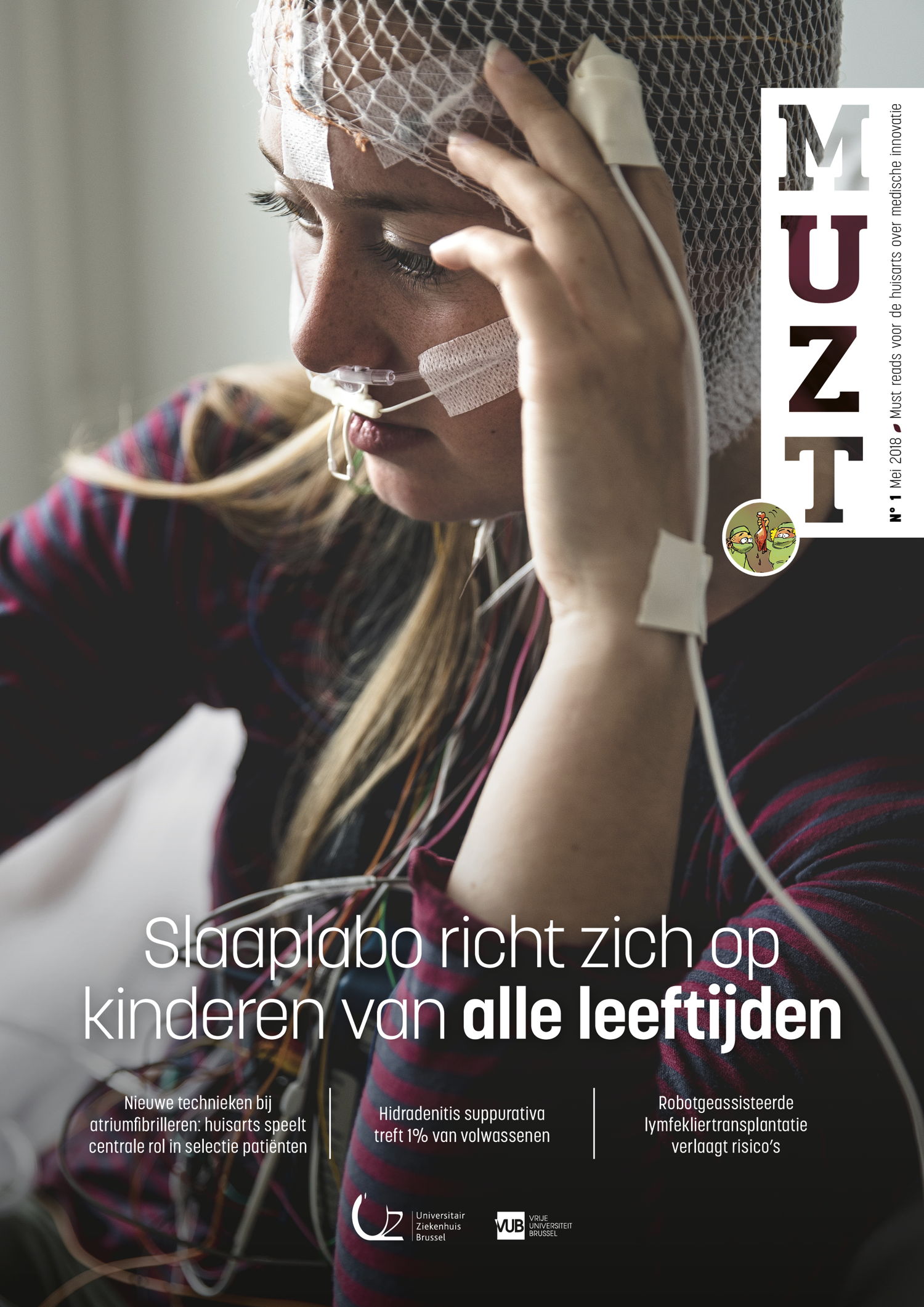 Cover van het eerste nummer van mUZt, must reads voor de huisarts over medische innovatie