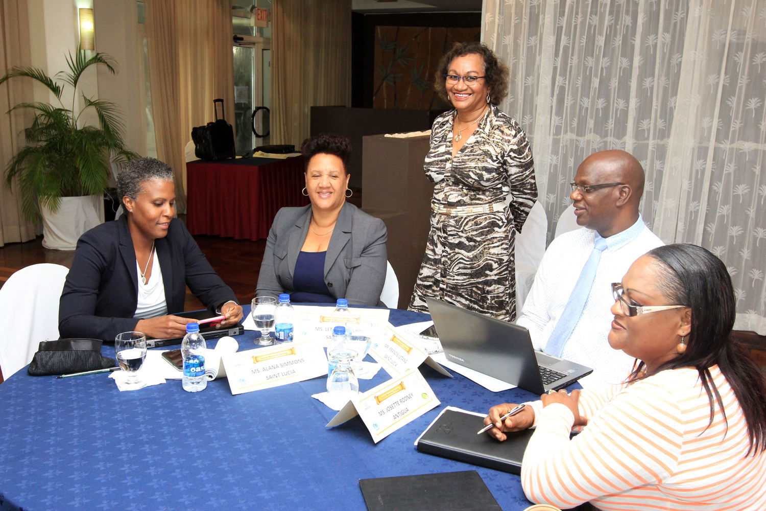 Participants at the USAID/UNICEF Family Mediation Training Workshop