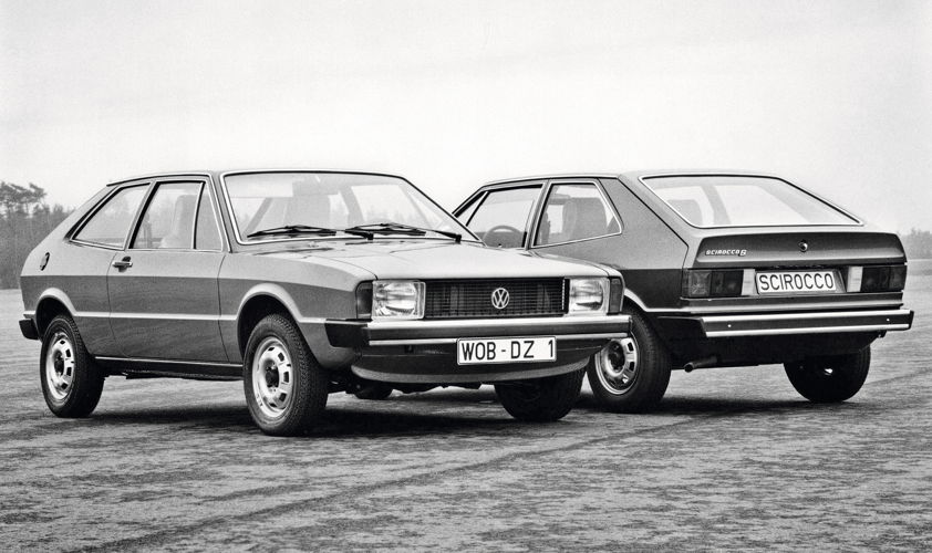A partir de 1974: El Scirocco incursiona en el mercado de los coupes.