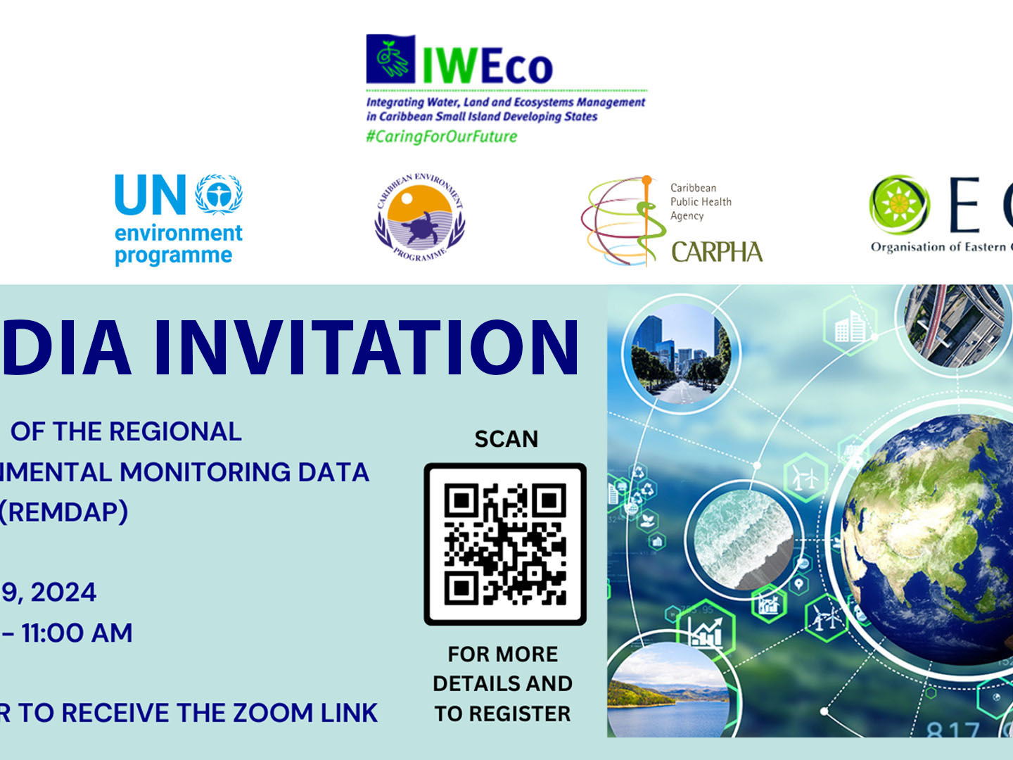 [Media Invitation] Launch of the Regional Environmental Monitoring Data Portal (REMDAP)