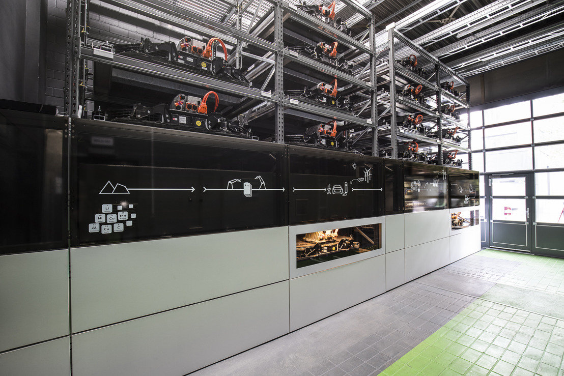 Audi inaugure une unité de stockage de batteries sur le Campus EUREF à Berlin