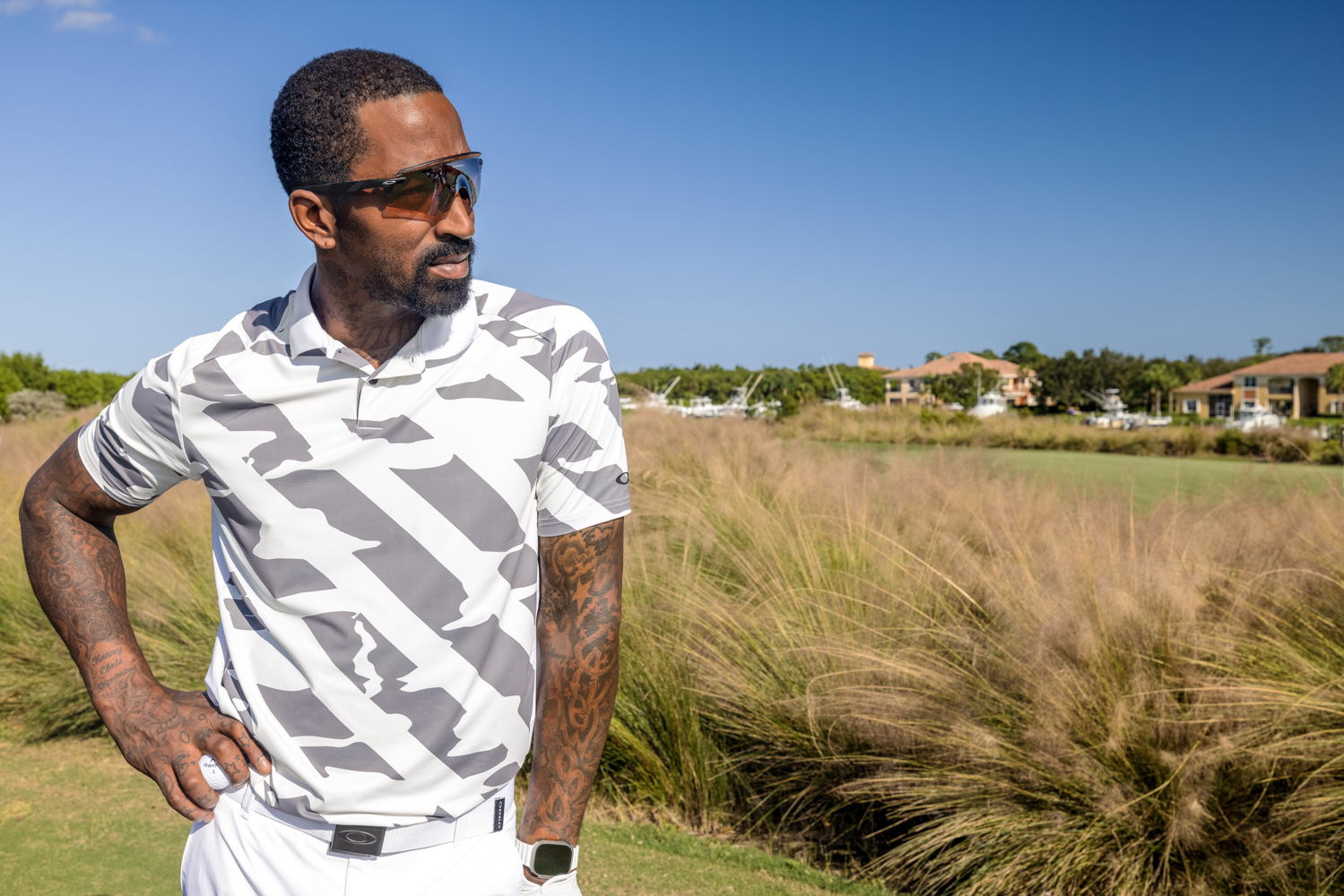OAKLEY JR SMITH GOLF CAMPAIGN IMAGE 1