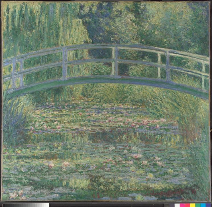 "Water lily pond", 1899. Claude Monet. AKG1558709