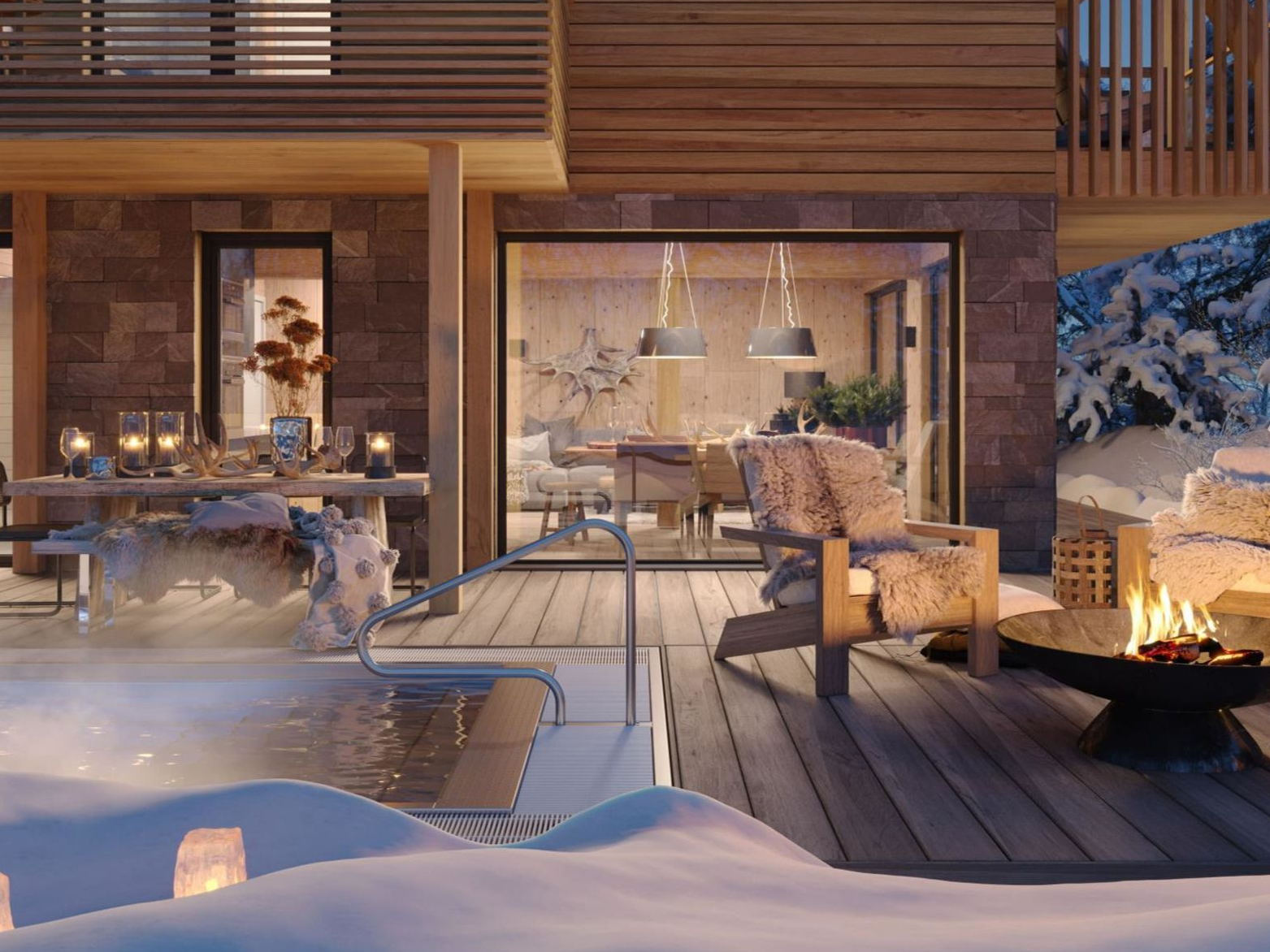 Interhome breidt aanbod wellness-chalets uit in populaire skigebieden