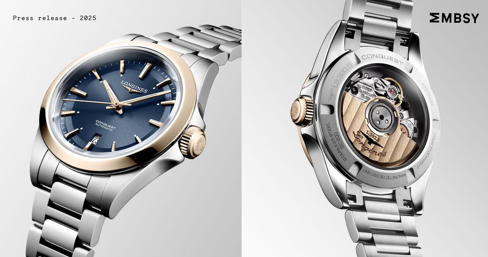 CONQUEST
The ultimate every-day watch, now in more sizes and styles