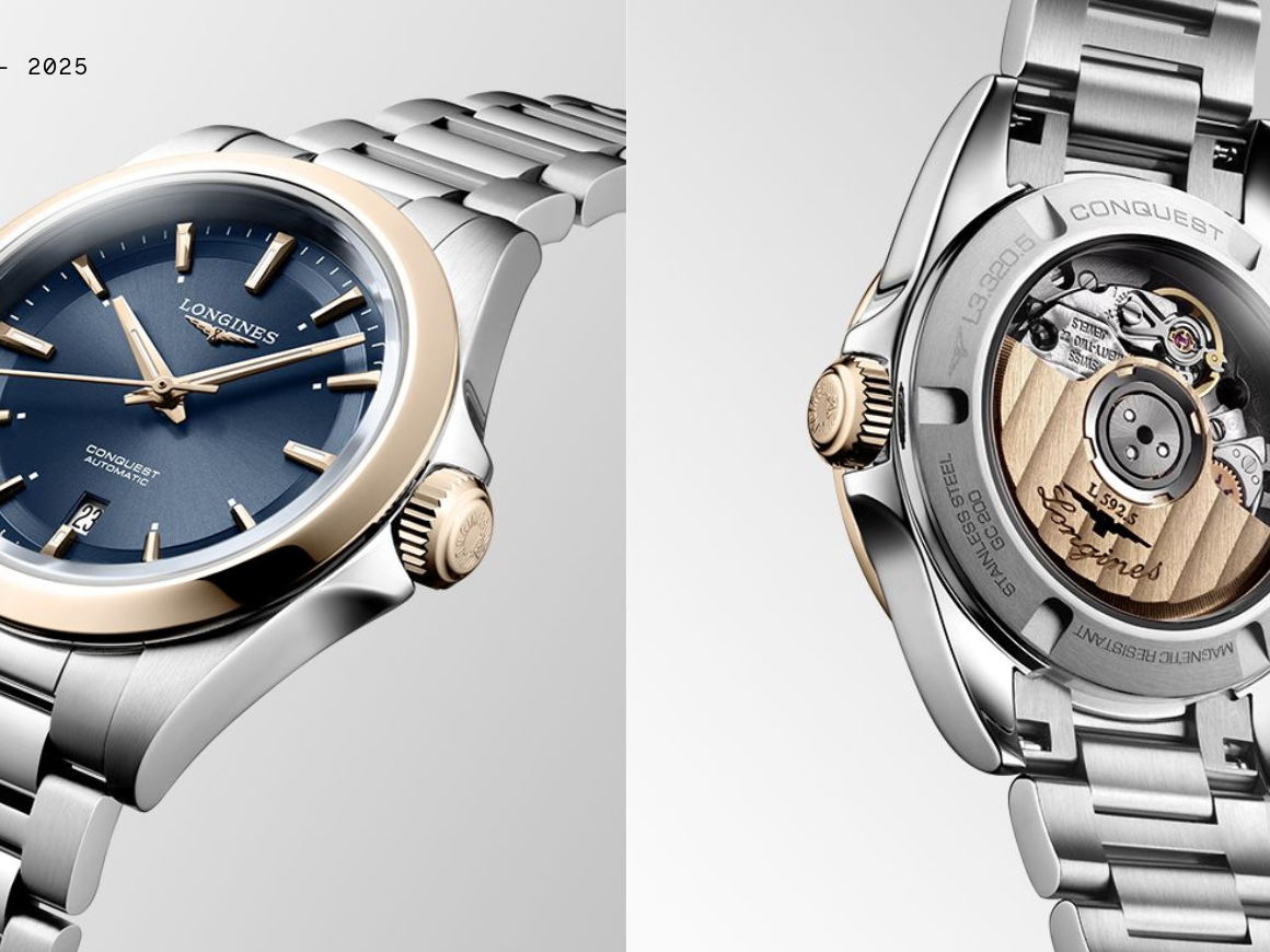 CONQUEST
The ultimate every-day watch, now in more sizes and styles