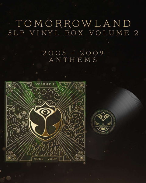 Tomorrowland 5LP Vinyl Box 2005-2009 Anthems Vol.2