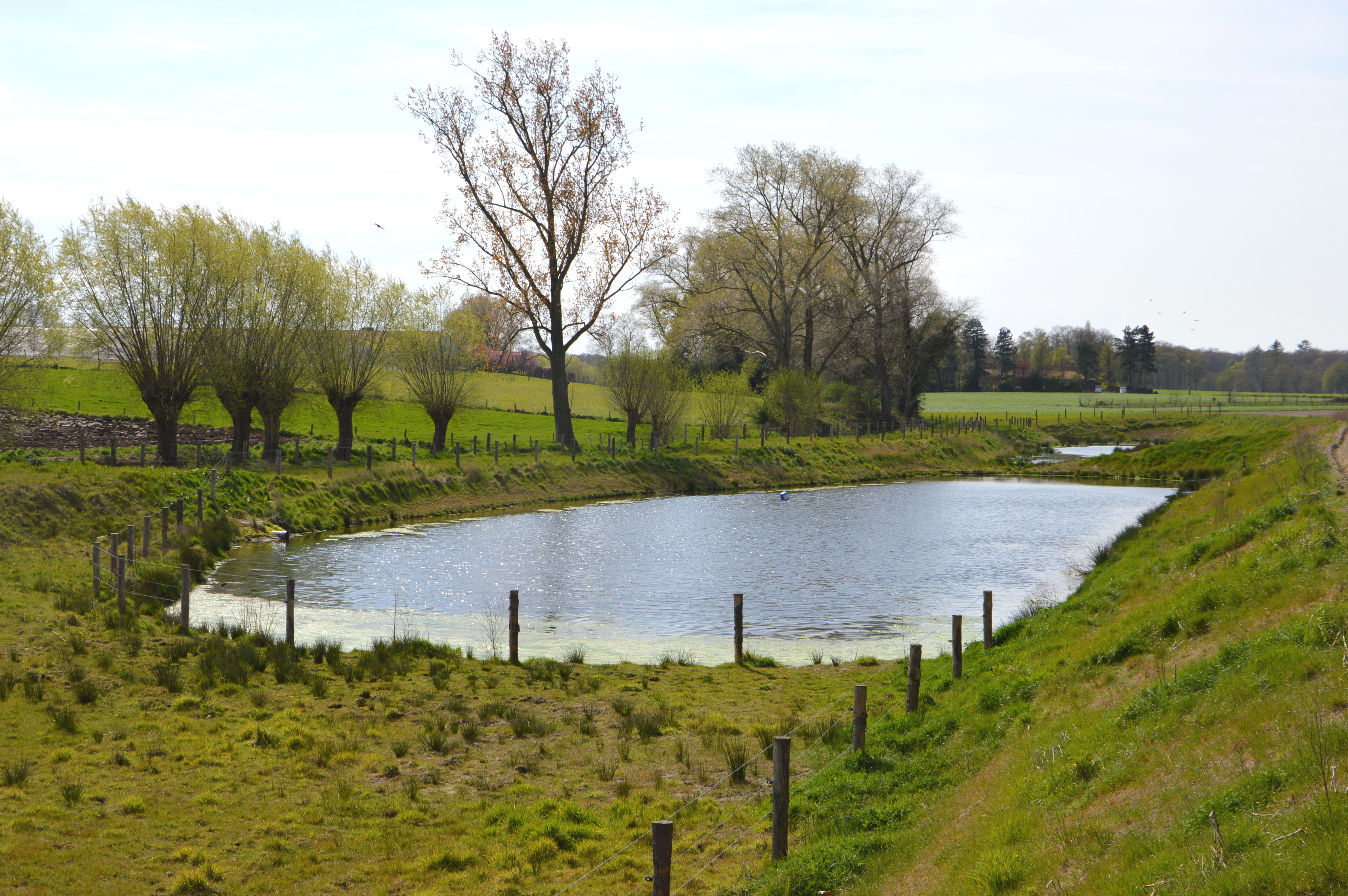 Wateroverlast vermijden en watervoorraad voor landbouwer © Provincie West-Vlaanderen