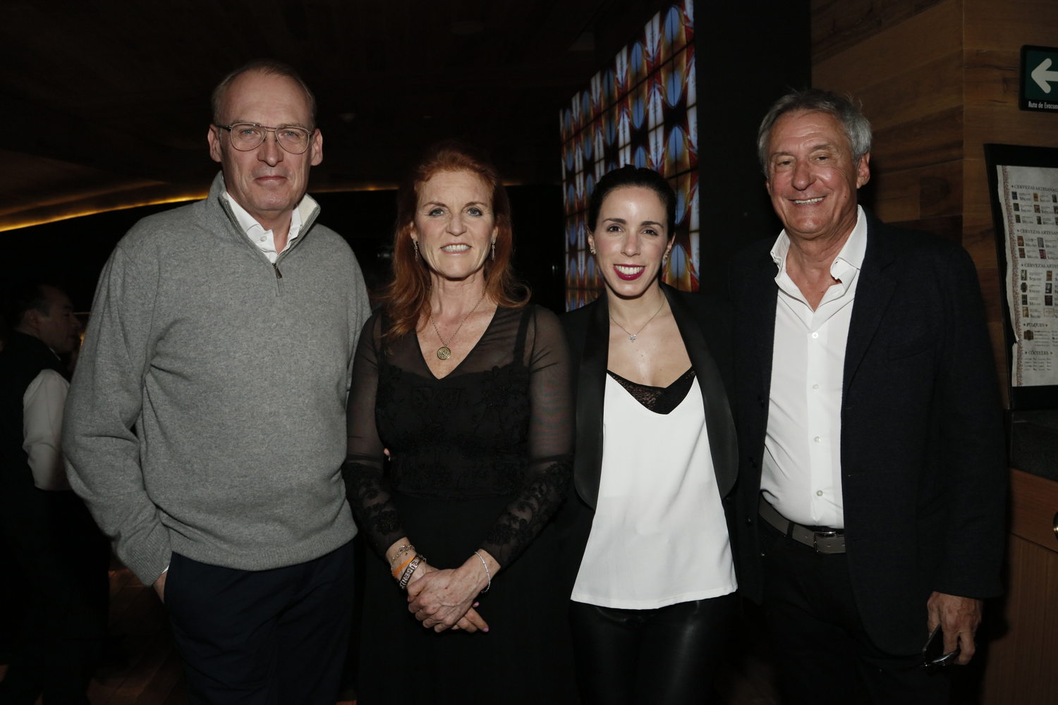 Charles Walsh, Sarah Ferguson, Natalia Agag, Peter Red